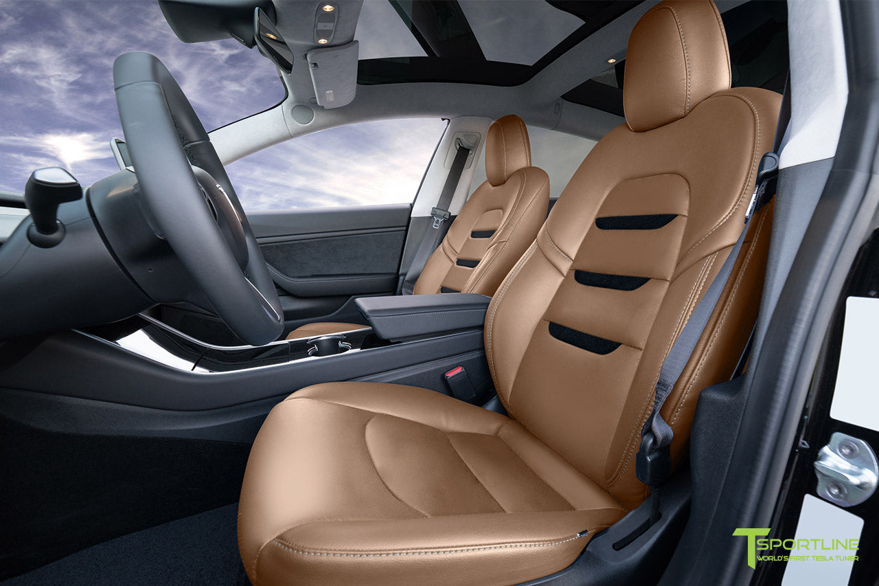Tesla Model 3 (2017 - 2023) Seat Interior Upgrade Kit - Insignia Design