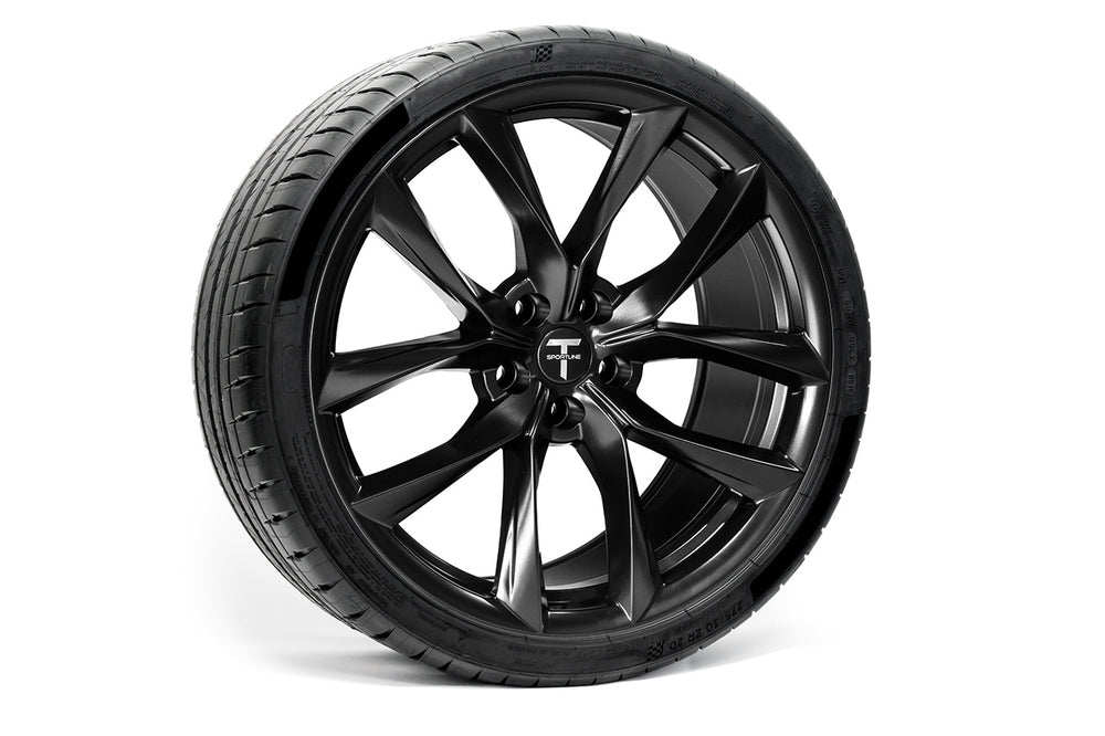 Tesla Replacement Wheel and Tire - T Sportline - Tesla Model S, 3, X ...