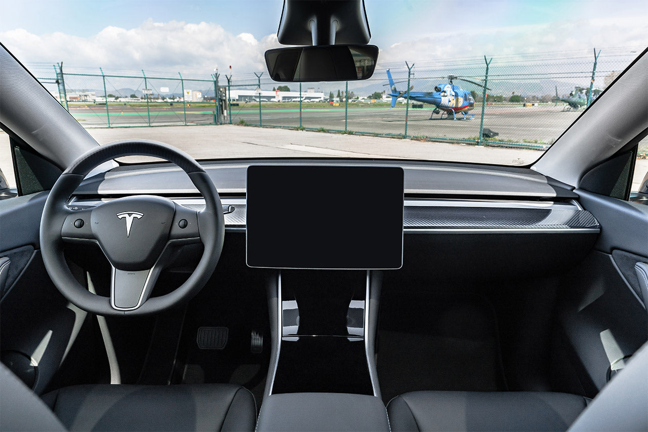 Tesla Model 3 / Y Custom Steering Wheels - Carbon Fiber, Wood, Leather