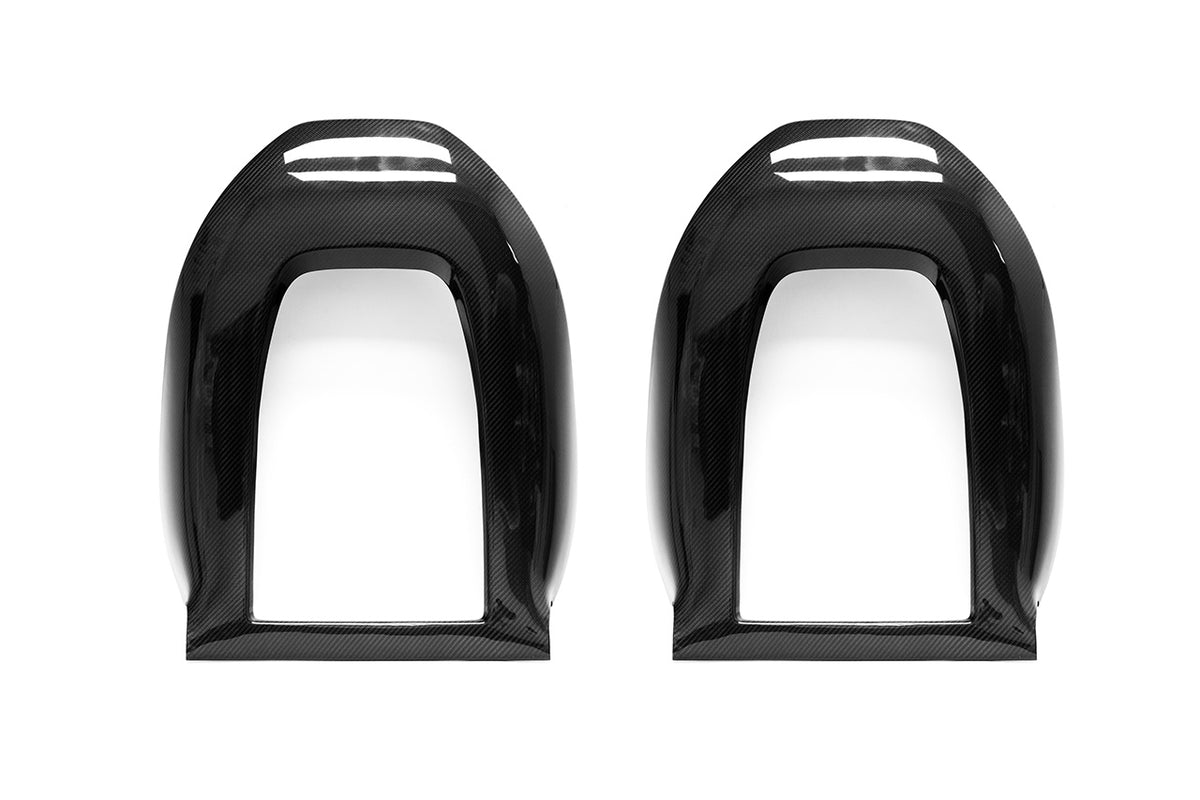Tesla Model 3 Precision Carbon Fiber Seat Back Set (2 front seats)
