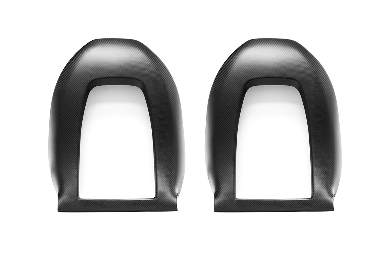 Tesla Model Y Precision Carbon Fiber Seat Back Set (2 front seats)