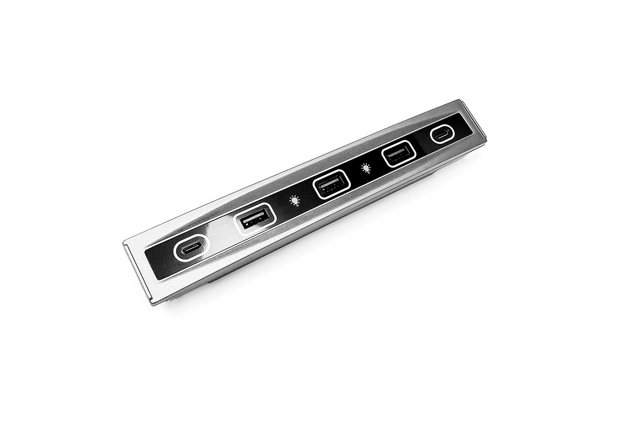 Tesla Model 3 and Model Y: Center Console quick charging USB HUB Exten -  Torque Alliance