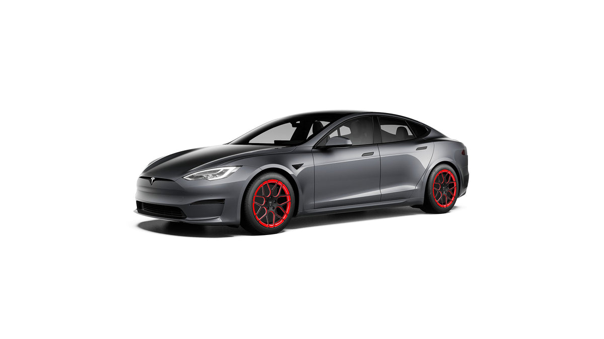 TS117 19&quot; Tesla Model S Long Range &amp; Plaid Wheel and Winter Tire Package (Set of 4)