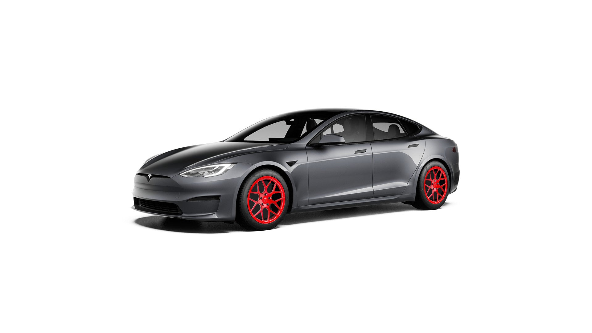 TS117 19" Tesla Model S Long Range & Plaid Wheel and Tire Package (Set of 4)