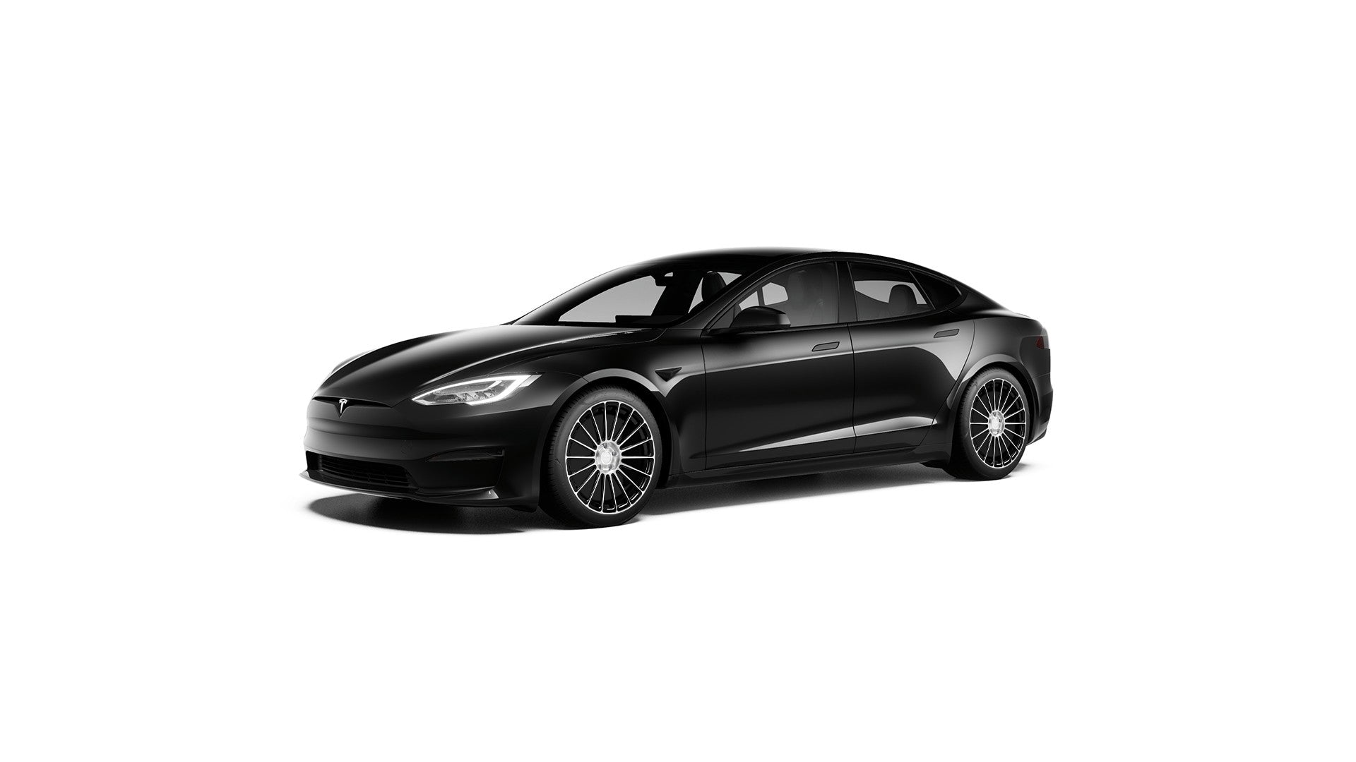 TS118 20" Tesla Model S Long Range & Plaid Wheel and Tire Package (Set of 4)