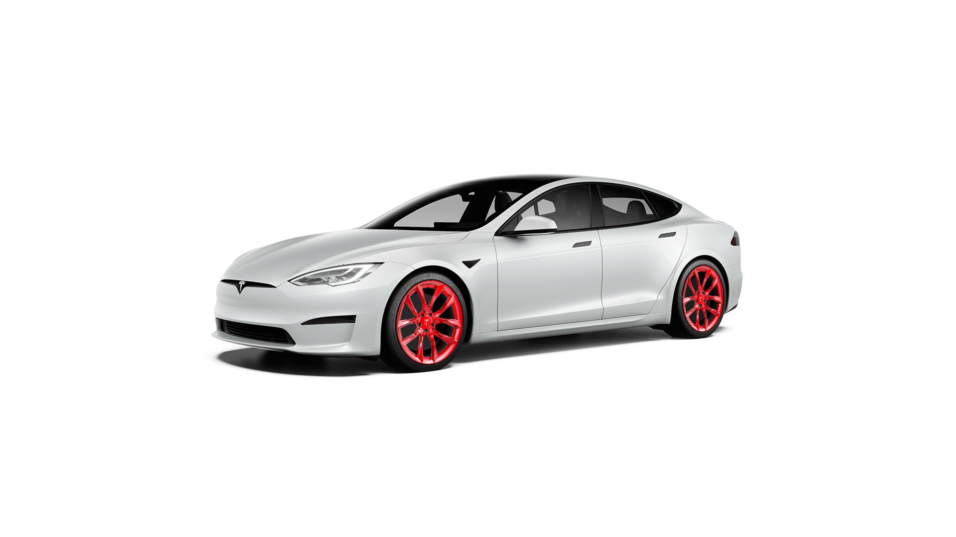 TSSF 21" Tesla Model S Long Range & Plaid Wheel and Tire Package (Set of 4)