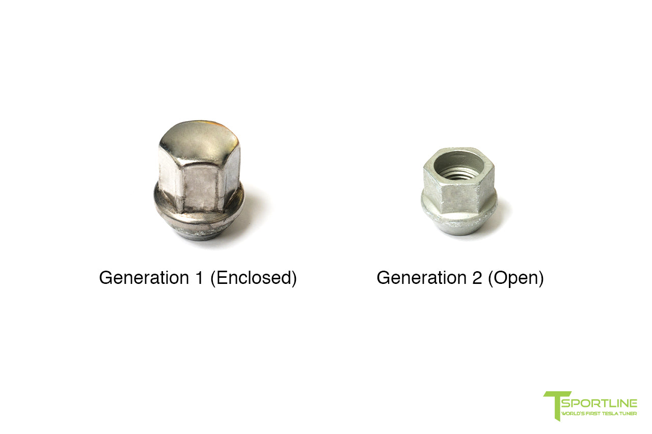 Tesla Model S Wheel Lug Nut Cover Set