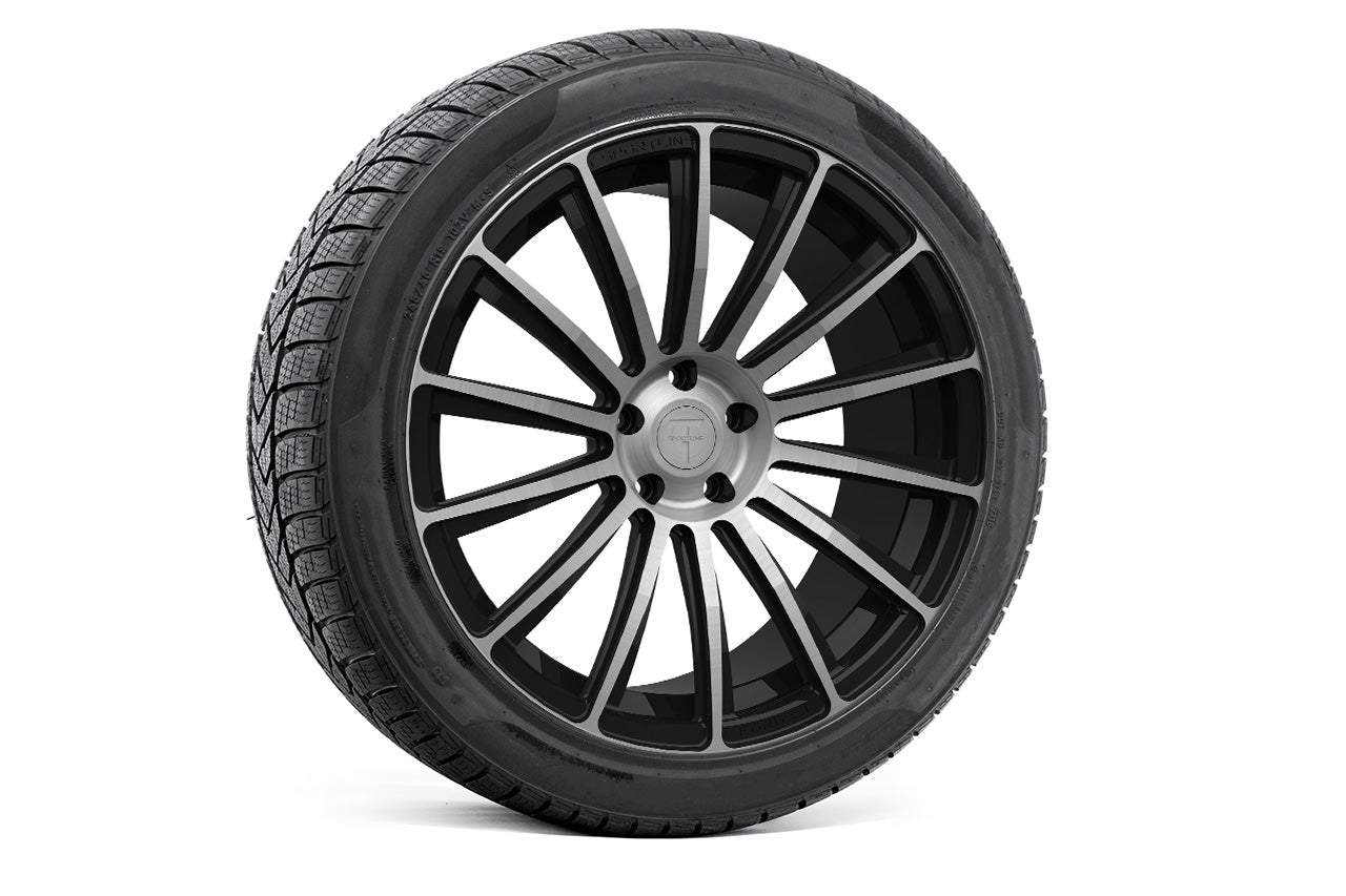 TS114 19" Tesla Model S Long Range & Plaid Wheel and Tire Package (Set of 4)