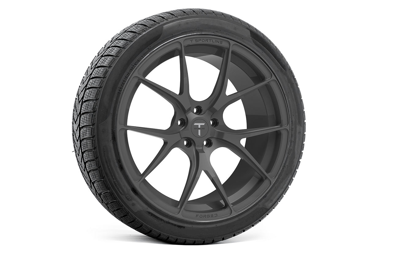 TS115 19" Tesla Model S Long Range & Plaid Wheel and Winter Tire Package (Set of 4)