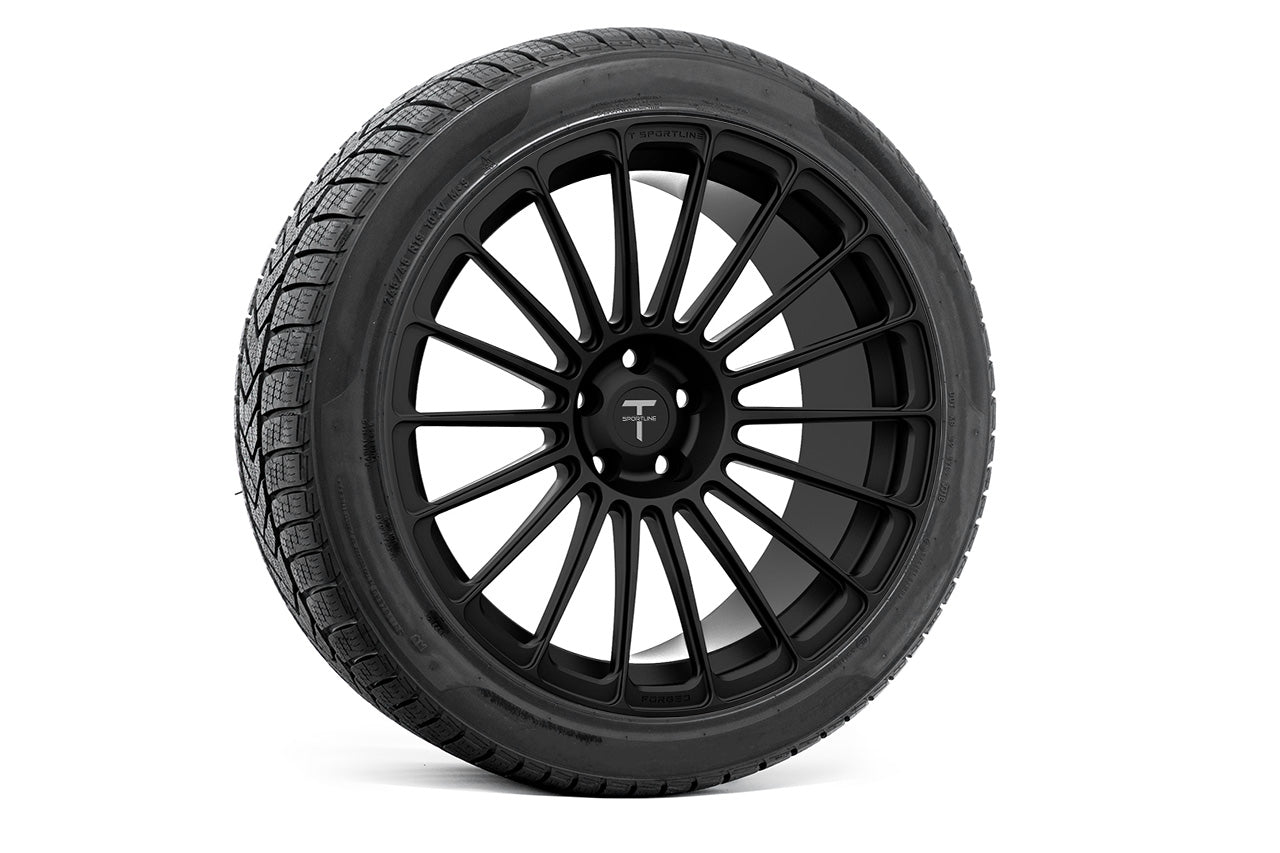 TS118 19" Tesla Model S Long Range & Plaid Wheel and Tire Package (Set of 4)