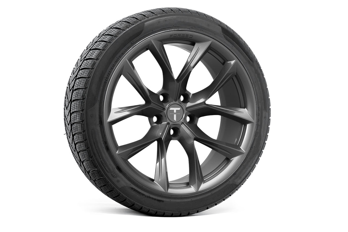 TSSF 19&quot; Tesla Model S Long Range &amp; Plaid Wheel and Winter Tire Package (Set of 4)