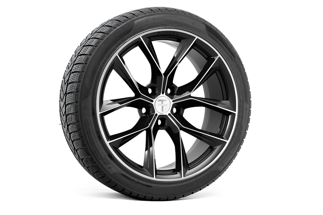 TSSF 19" Tesla Model S Long Range & Plaid Wheel and Winter Tire Package (Set of 4)