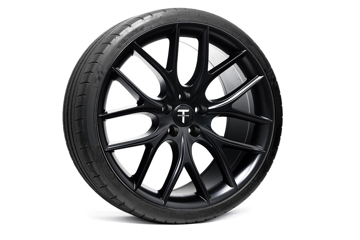 TSR 21&quot; Tesla Model S Long Range &amp; Plaid Wheel and Winter Tire Package (Set of 4)