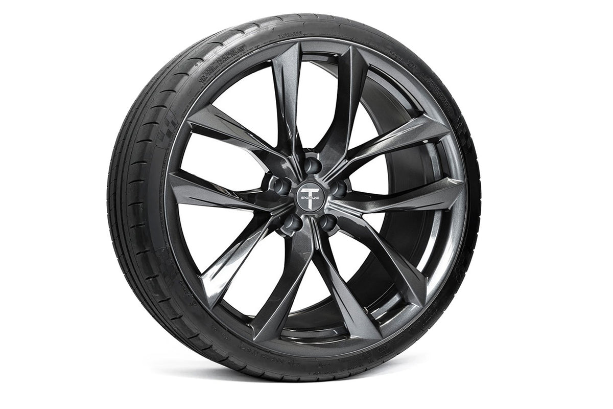TSS 21&quot; Tesla Model S Long Range &amp; Plaid Wheel and Winter Tire Package (Set of 4)