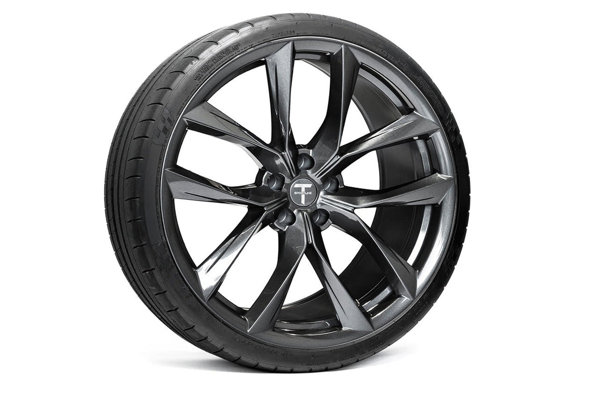 TSS 21&quot; Tesla Model S Long Range &amp; Plaid Replacement Wheel and Tire