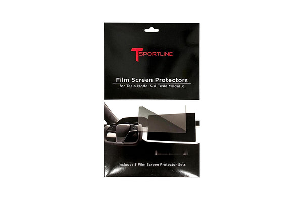 Tesla Model S / X Screen Protector (3 pack) High Definition Clear Shie ...