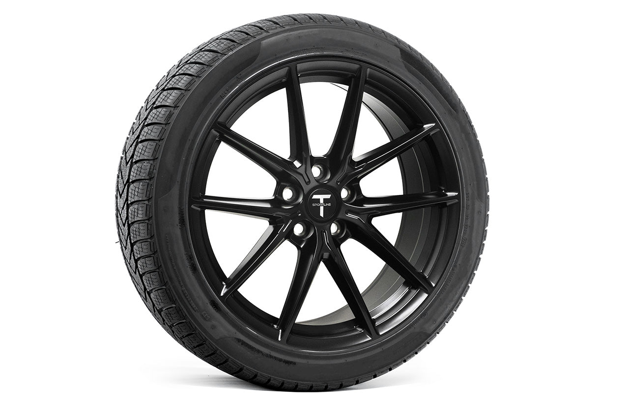 TSF 19" Tesla Model S Long Range & Plaid Wheel and Tire Package (Set of 4)