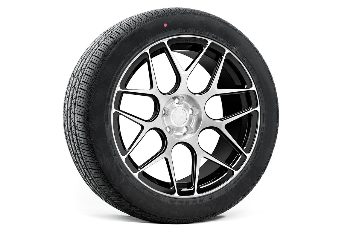 MX117 20&quot; Tesla Model X Long Range &amp; Plaid Wheel And Tire Package (Set of 4)