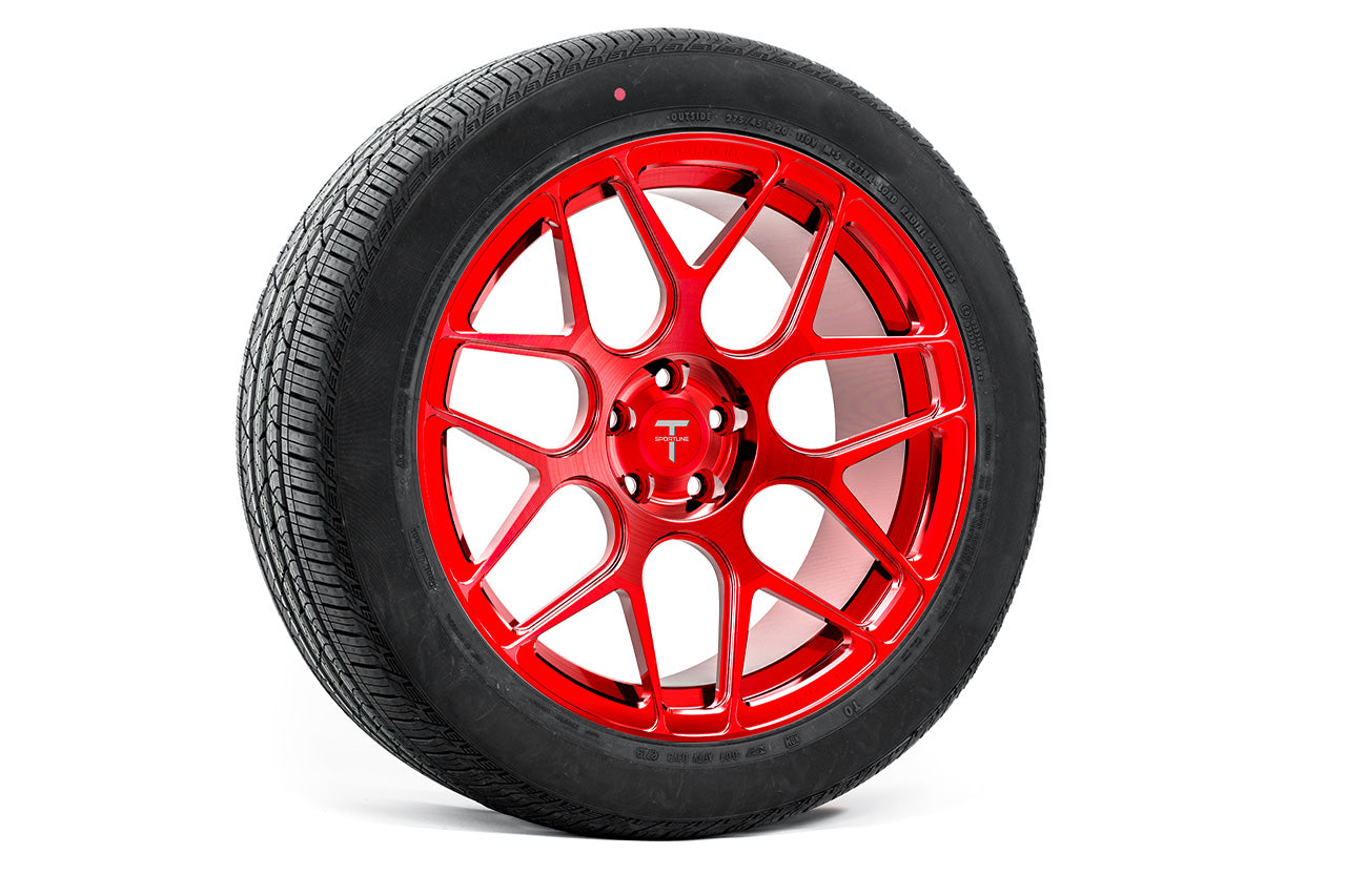 MX117 20" Tesla Model X Long Range & Plaid Wheel And Tire Package (Set of 4)