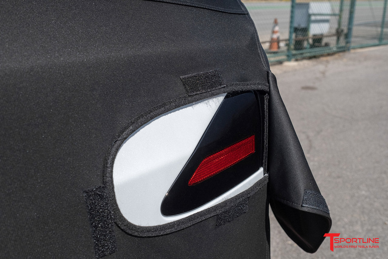 Tesla Model X BlackMaxx Precision Tailored Fit Car Cover, Indoor / Outdoor