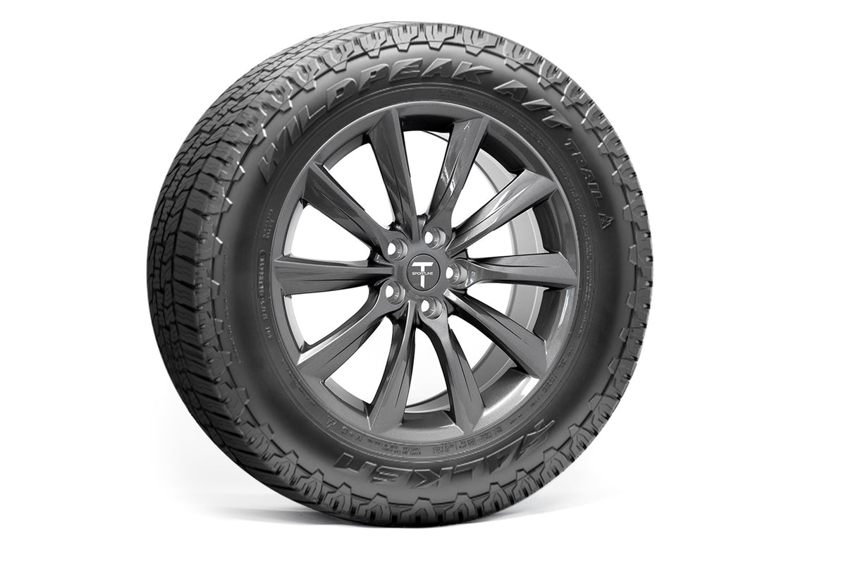 TST 19&quot; Tesla Model X Overland Adventure Wheel And Tire Package (Set Of 4)