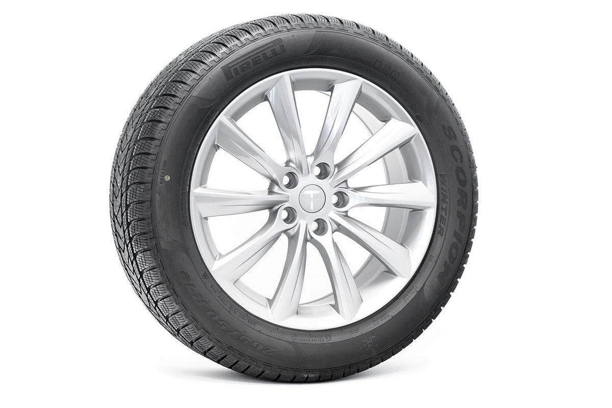 TST 19&quot; Tesla Model X Long Range &amp; Plaid Wheel and Winter Tire Package (Set of 4)