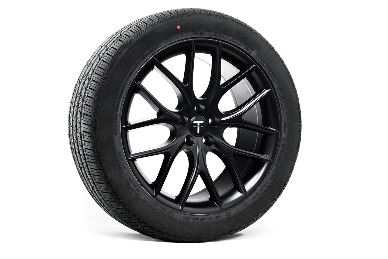 TSR 20" Tesla Model X Long Range & Plaid Wheel and Tire Package (Set of 4)