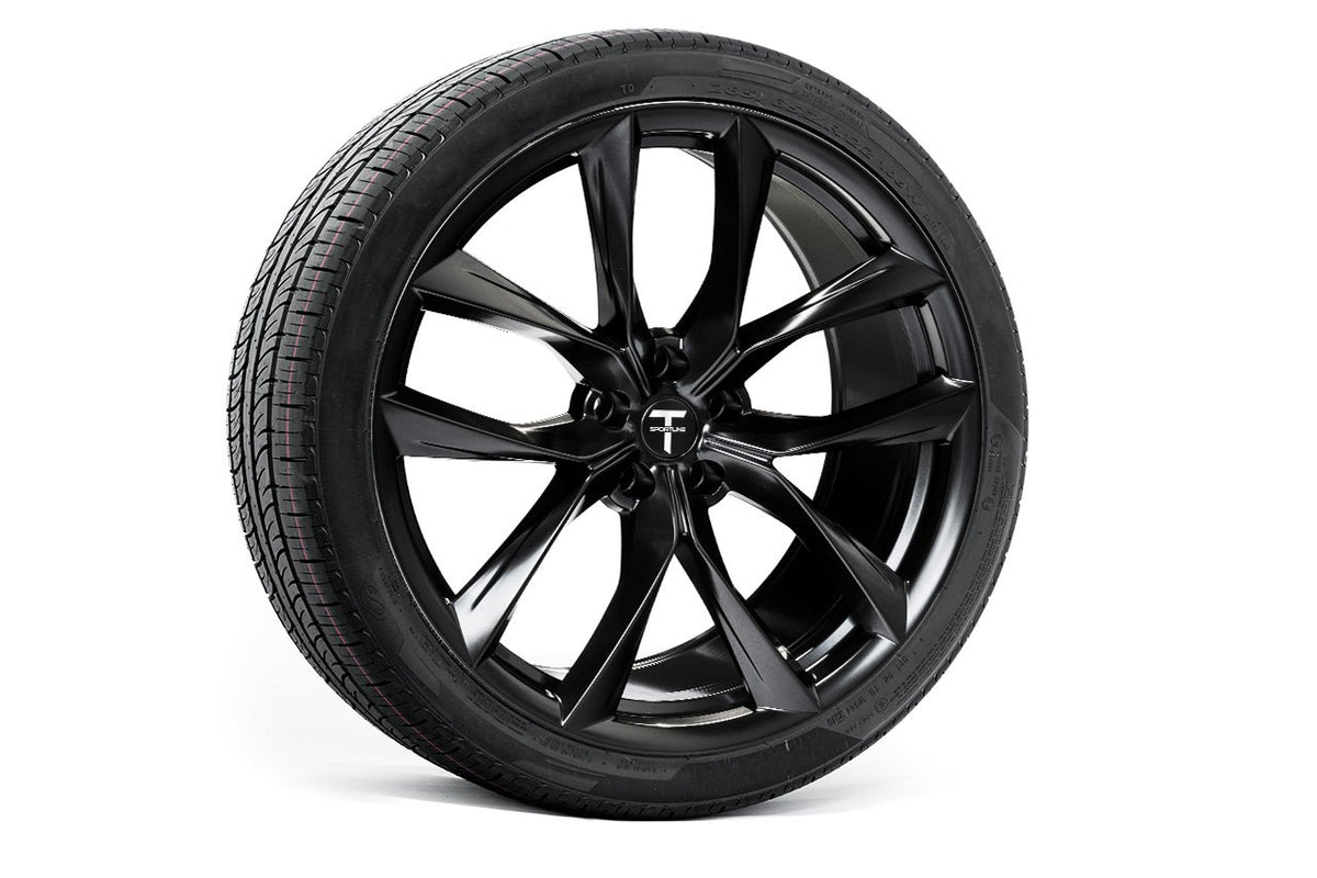 TSS 22&quot; Tesla Model X Long Range &amp; Plaid Wheel and Tire Package (Set of 4)