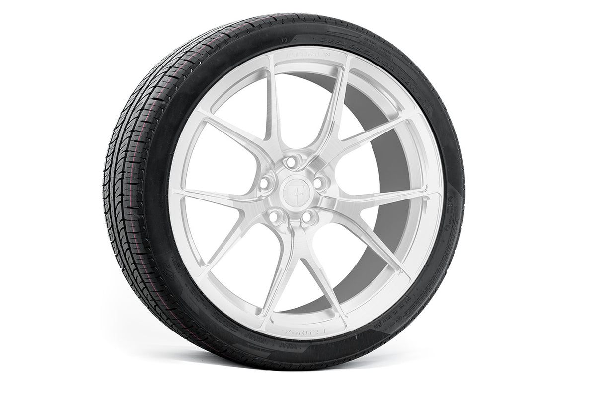 MX115 22&quot; Tesla Model X Long Range &amp; Plaid Wheel and Tire Package (Set of 4)