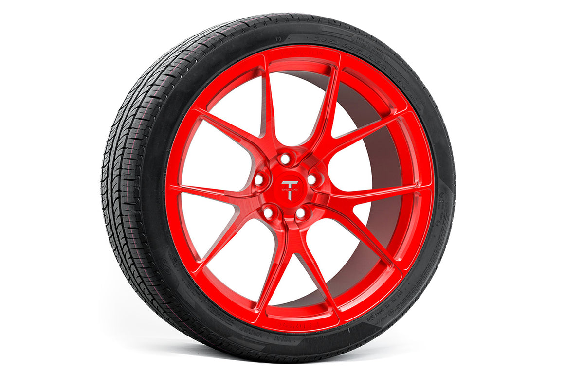 MX115 22&quot; Tesla Model X Long Range &amp; Plaid Wheel and Tire Package (Set of 4)