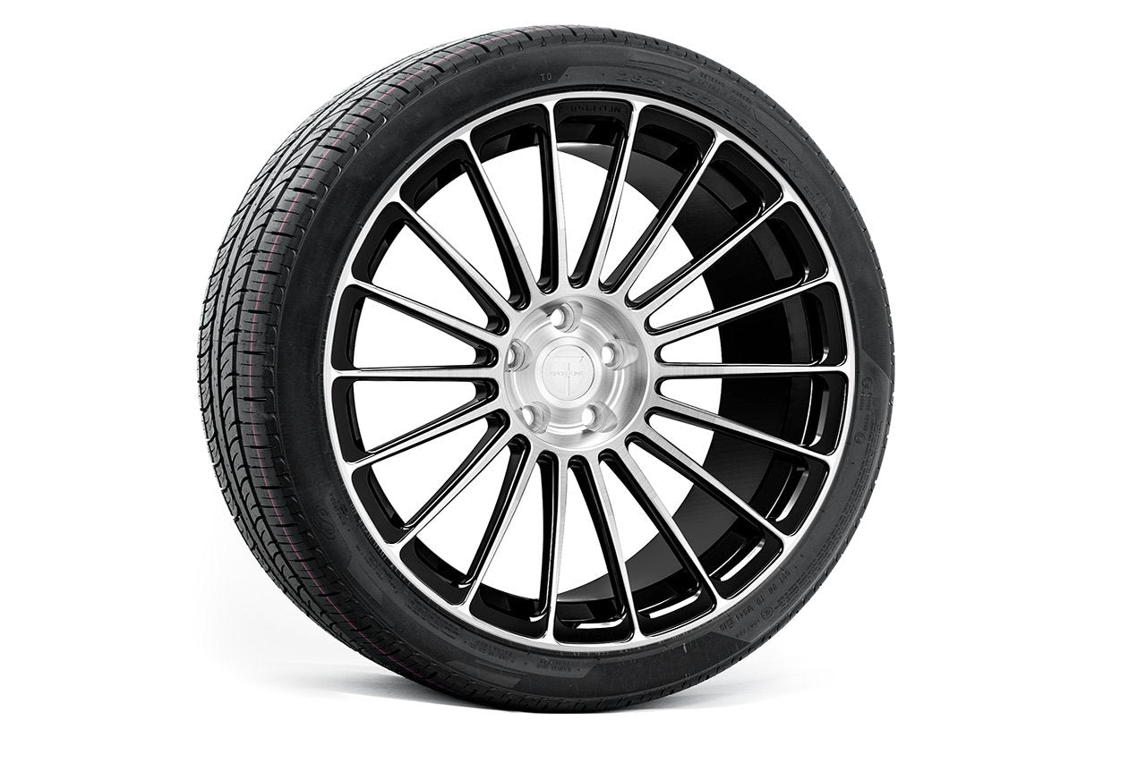 MX118 22" Tesla Model X Long Range & Plaid Wheel and Tire Package (Set of 4)