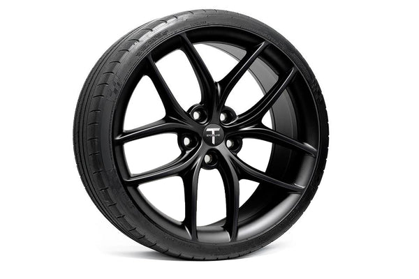Tesla Model Y Aftermarket 21 inch Tesla Wheel and Tire Package - T ...