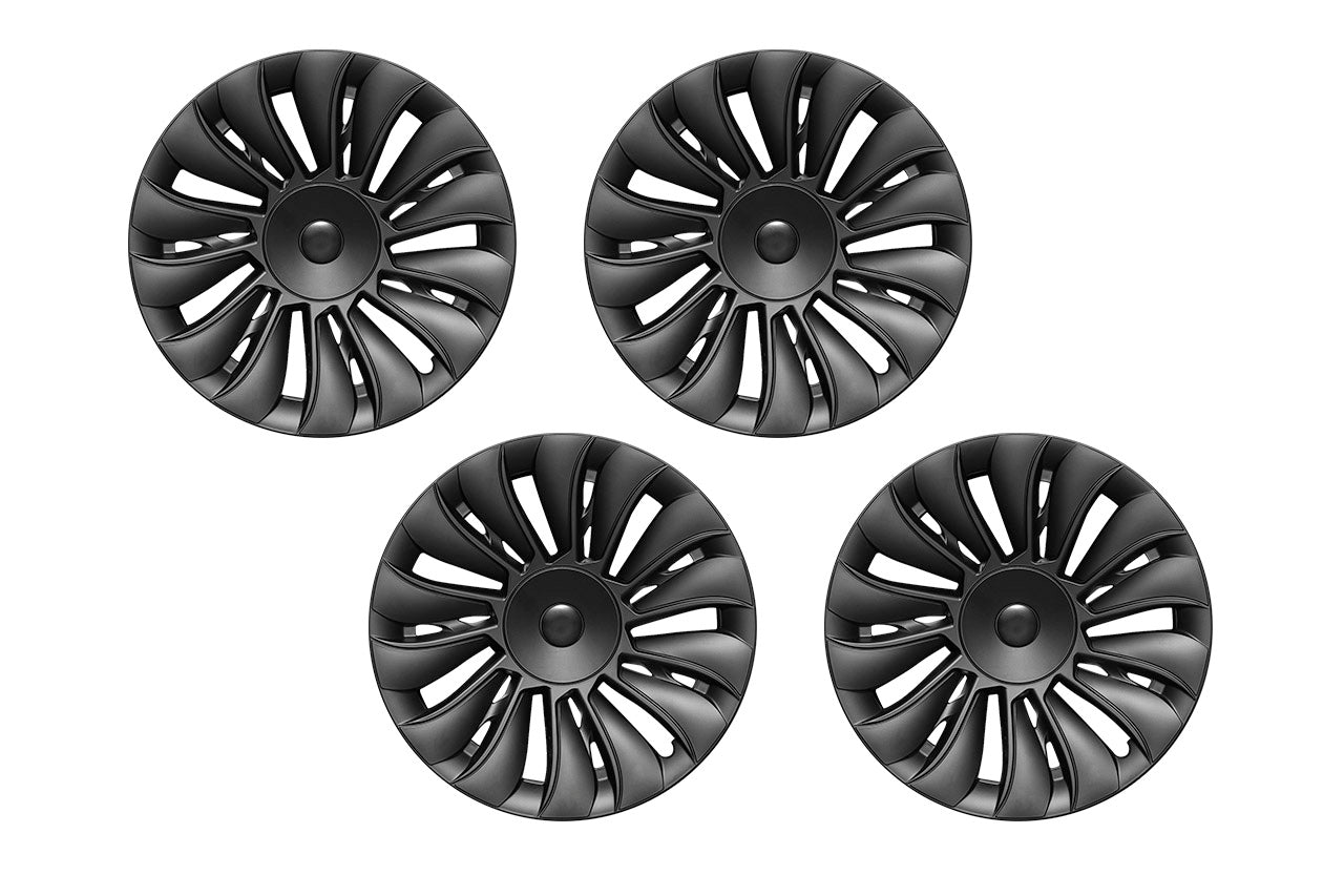 TSY14 Tesla Model Y Uberturbine Styled Aero Wheel Cover for 19" Factory Tesla Wheel