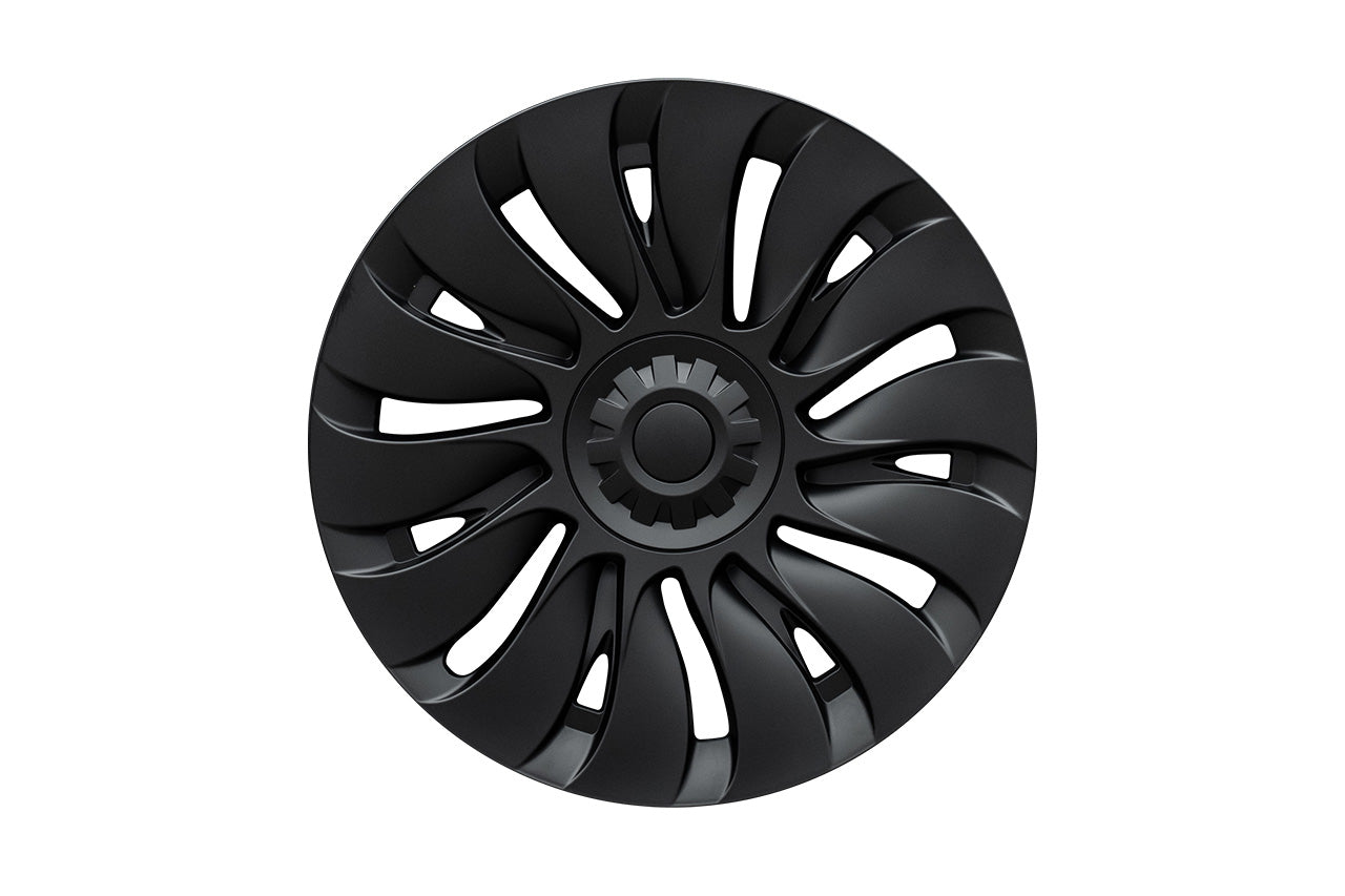 TSY14d Tesla Model Y Max Range Directional Aero Wheel Cover Set for 19" Factory Tesla Wheel