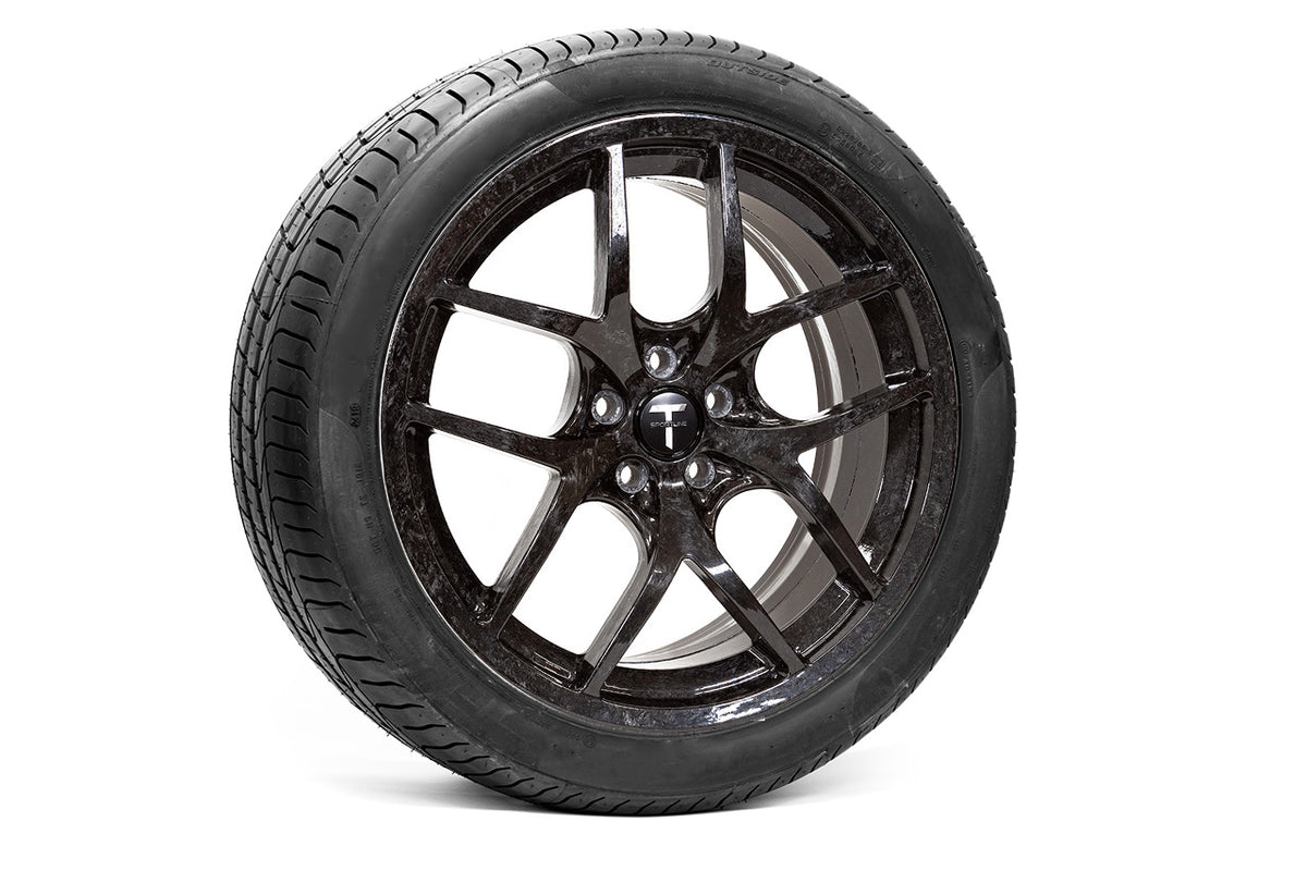 TSC 20&quot; Tesla Model Y Forged Carbon Fiber Wheel and Tire Package (Set of 4)