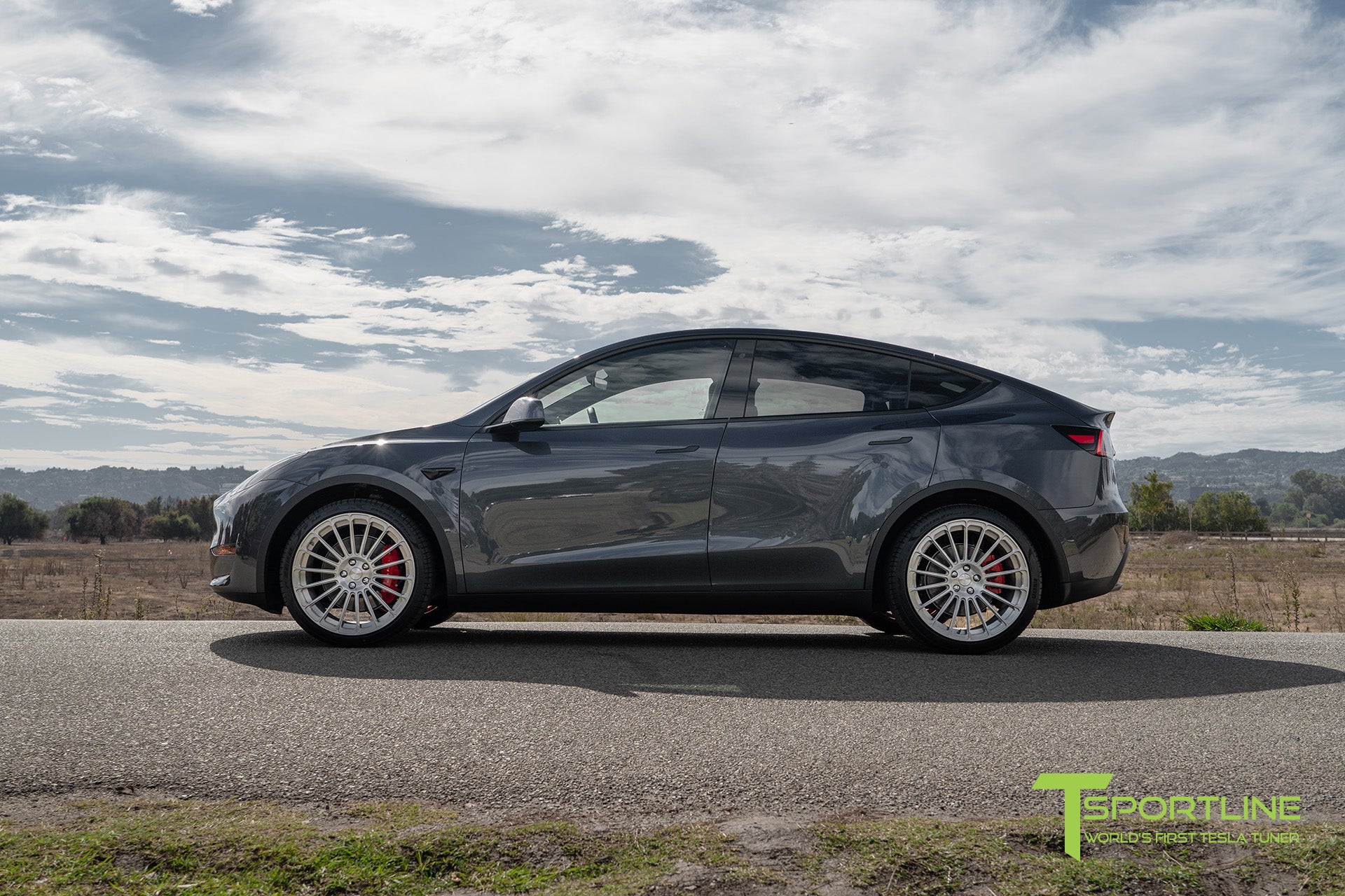 TY118 21" Tesla Model Y Wheel (Set of 4)