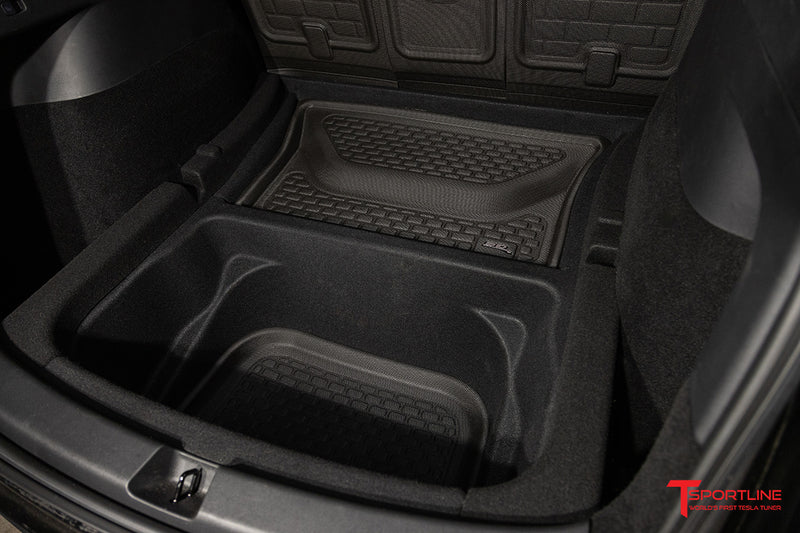 3D MAXpider 16-21 Tesla Model S Lower Cargo Bay Kagu Cargo Liner - Black