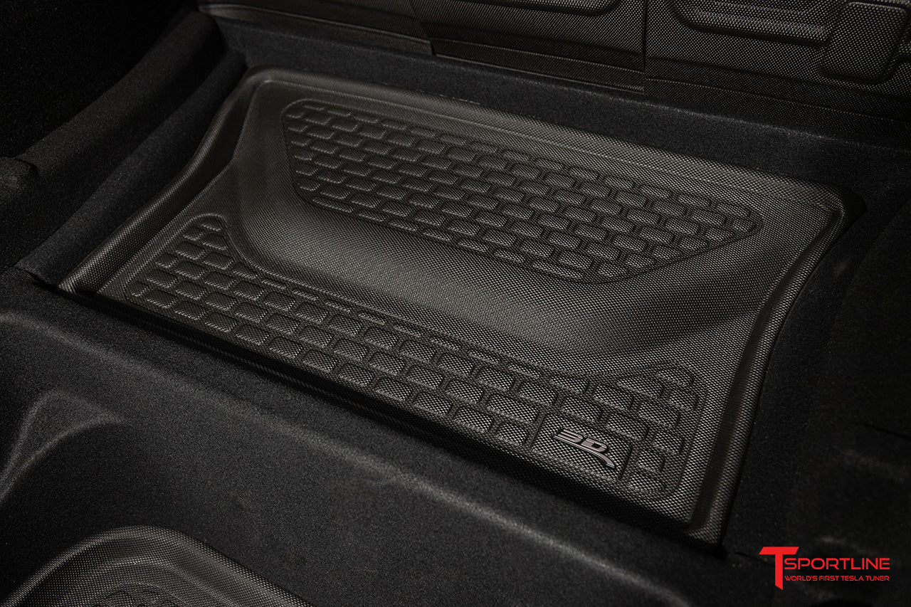 Tesla Model Y MAXpider 3D Elitect All-Weather Custom Fit Floor Liner Mats (Set of 3)