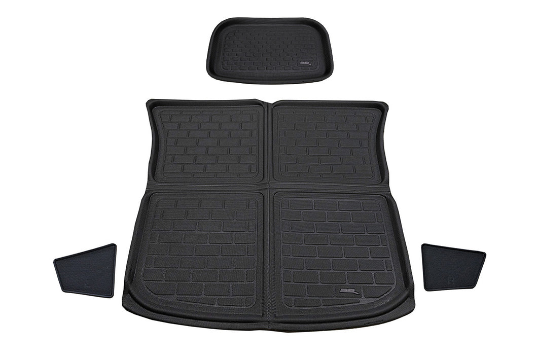 3D MAXpider L1TL01721509 - 2020-2020 Tesla Model Y Kagu 2nd Row Floormat - Black