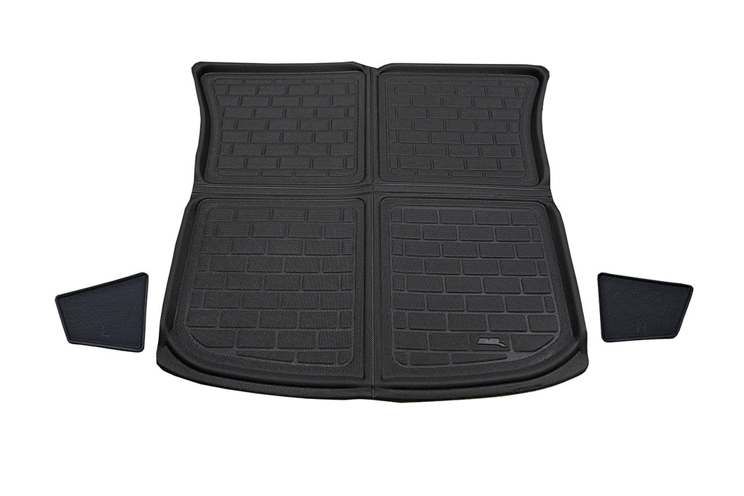 3D MAXpider Maßgeschneiderte Allwetter-Fußmatten der ELEGANT-Serie LHD für Tesla  Model Y 5 SEAT 2021-2023