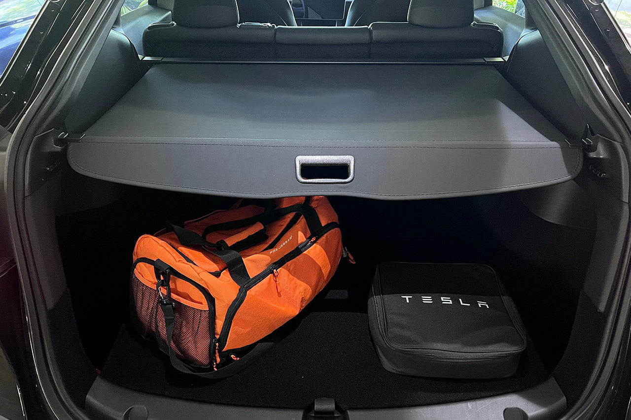 Trunk cover with roller for Tesla Model Y