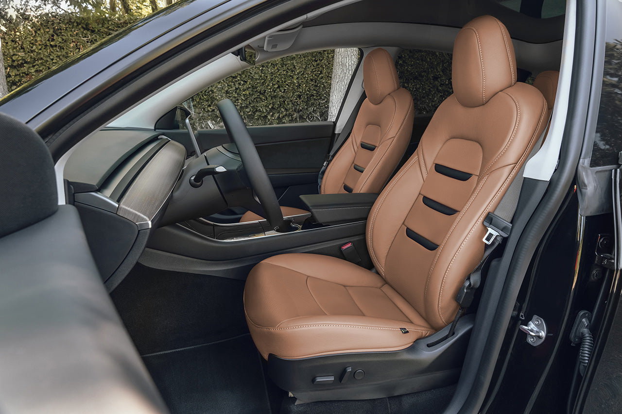 Tesla Model Y 5 Seat Interior Upgrade Kit - Insignia Design - Perforated