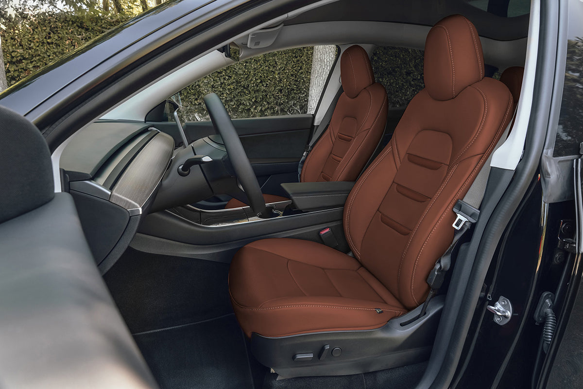 Tesla Model Y 5 Seat Interior Upgrade Kit - Insignia Design - Perforated