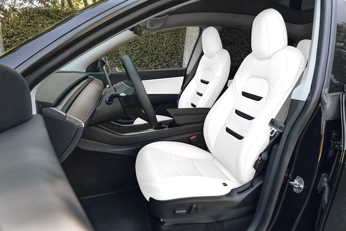 Tesla Model Y 5 Seat Interior Upgrade Kit - Insignia Design - Perforated