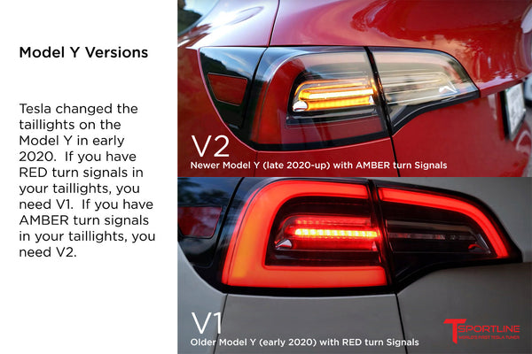 Alpharex PRO-Series LED Tesla Tail Lights for 17-Present Model 3 / 20 ...