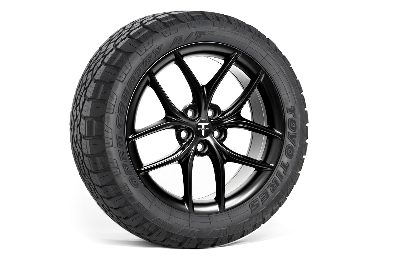 TS5 18" Tesla Model Y Overland Adventure Wheel And Tire Package (Set Of 4)