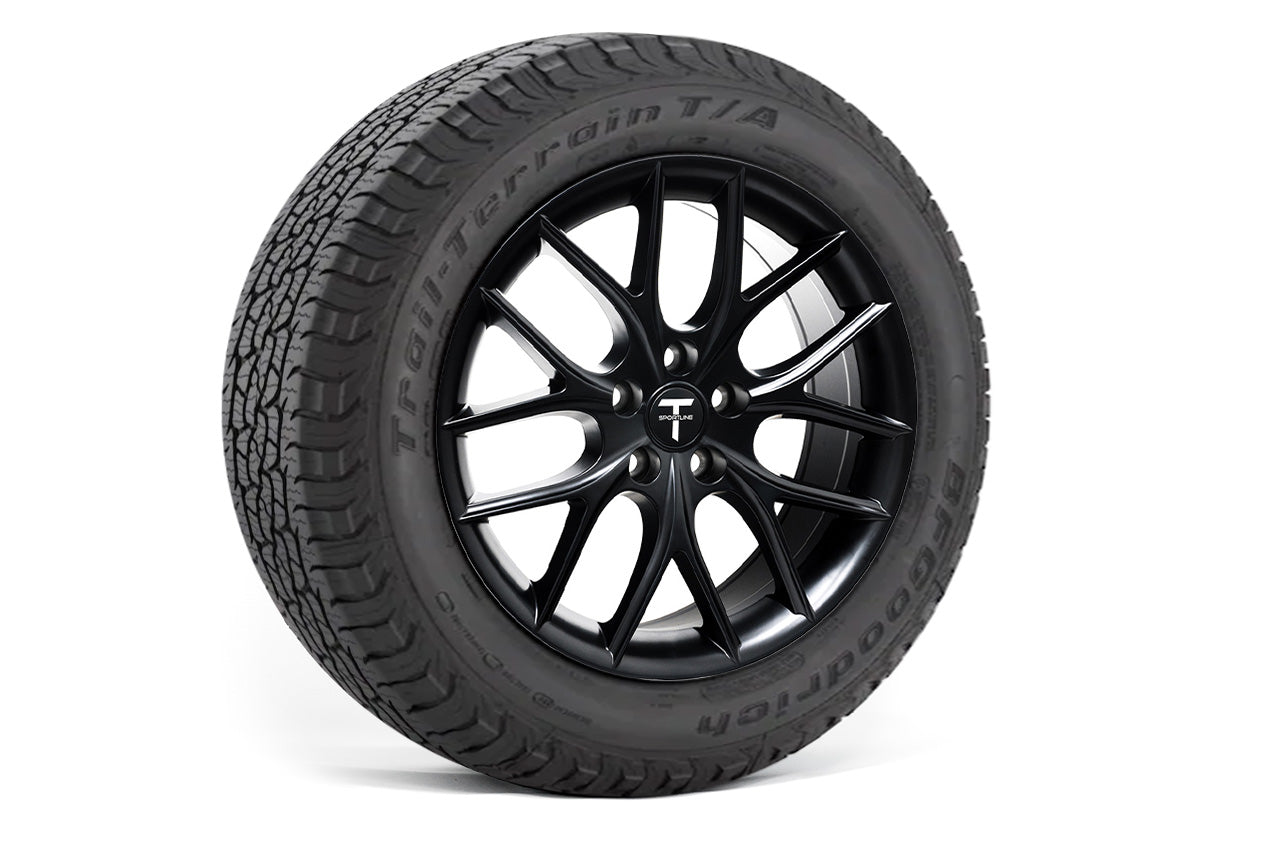 TSR 18" Tesla Model Y Overland Adventure Wheel And Tire Package (Set Of 4)
