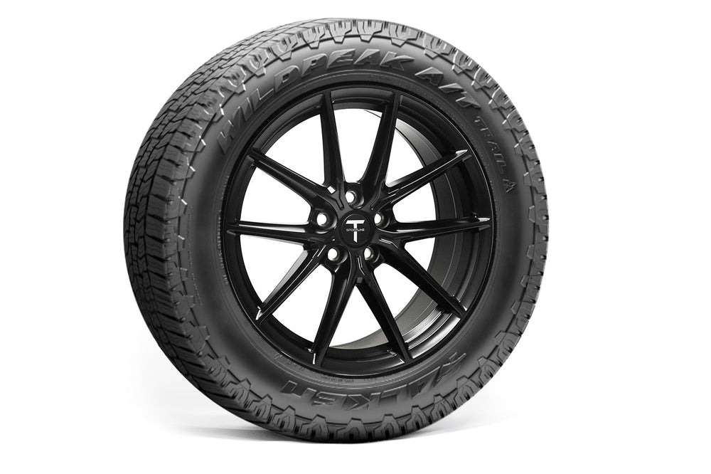 Tesla Model Y Overland / Off-Road Wheel & Tire Package - Aspen Charged ...