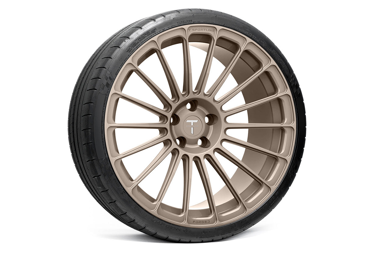 TS118 21" Tesla Model S Wheel and Tire Package (Set of 4)