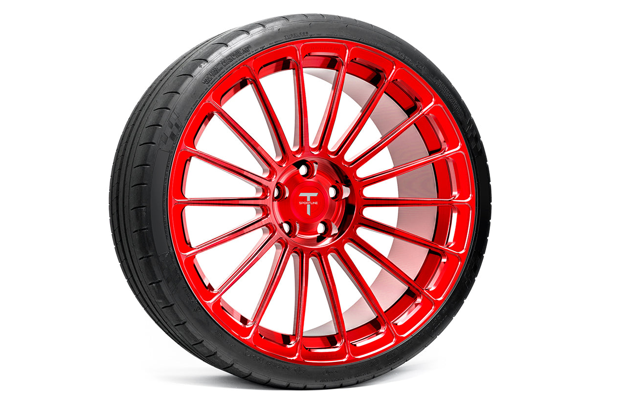 TY118 21" Tesla Model Y Wheel and Tire Package (Set of 4)